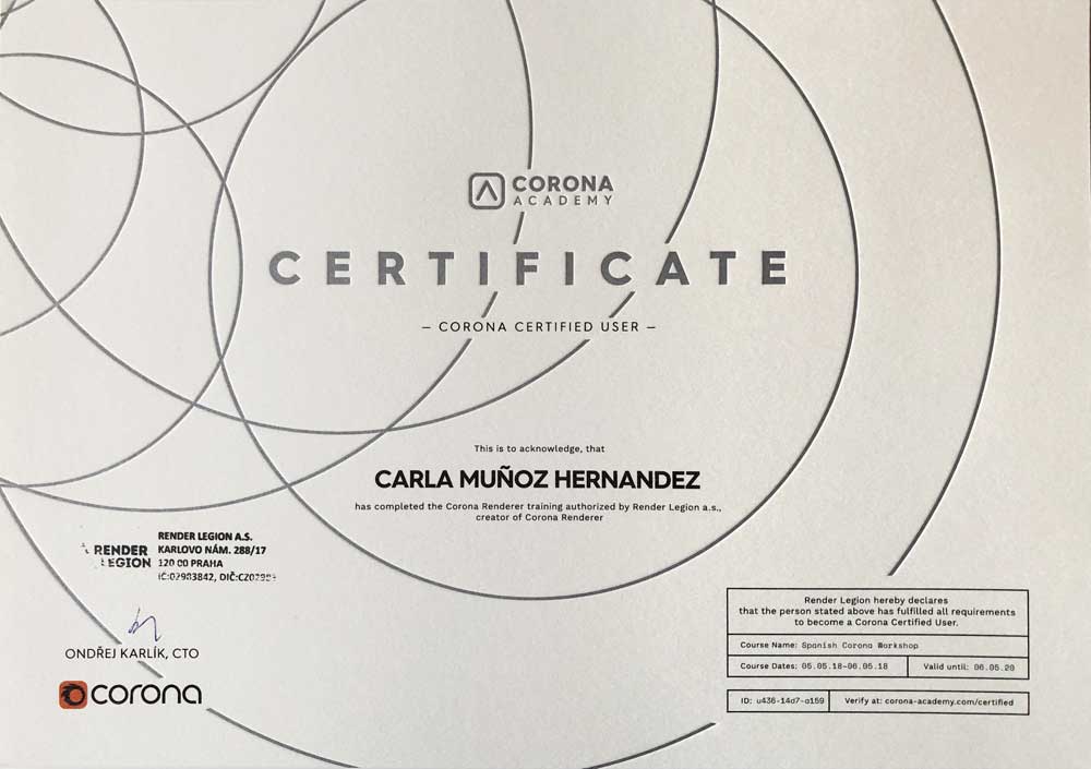 CERTIFICADO CORONA