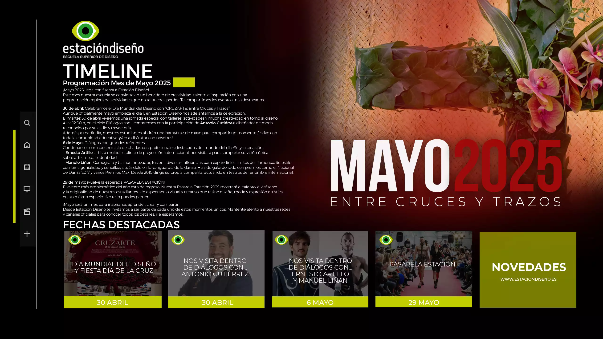 1. TIMELINE MAYO 2025 TV