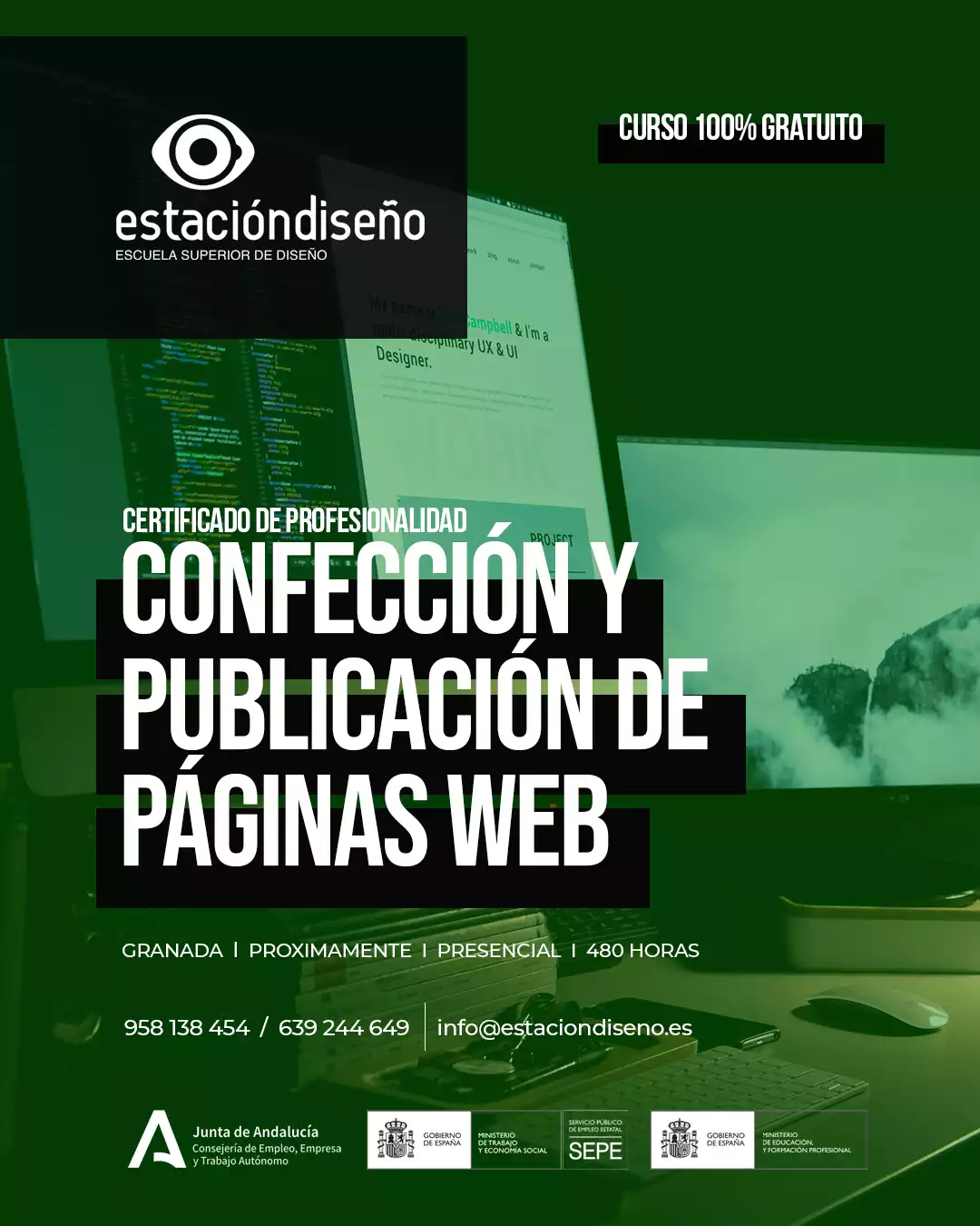 certificado de profesionalidad “Confección y Publicación de Páginas Web