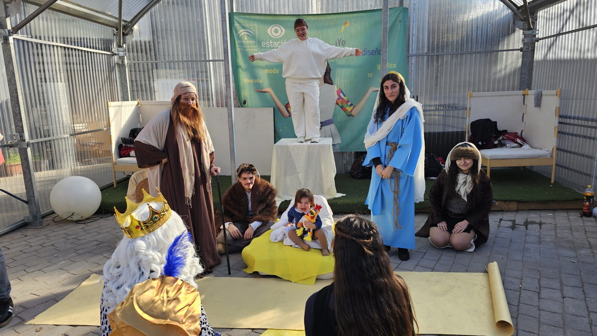 Fiesta de navidad en Estación Diseño