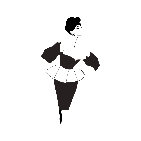 Ilustración de moda