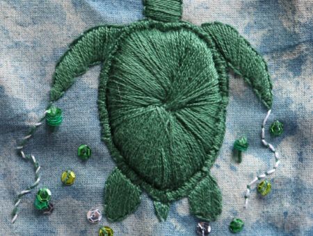 Bordados animales y florales