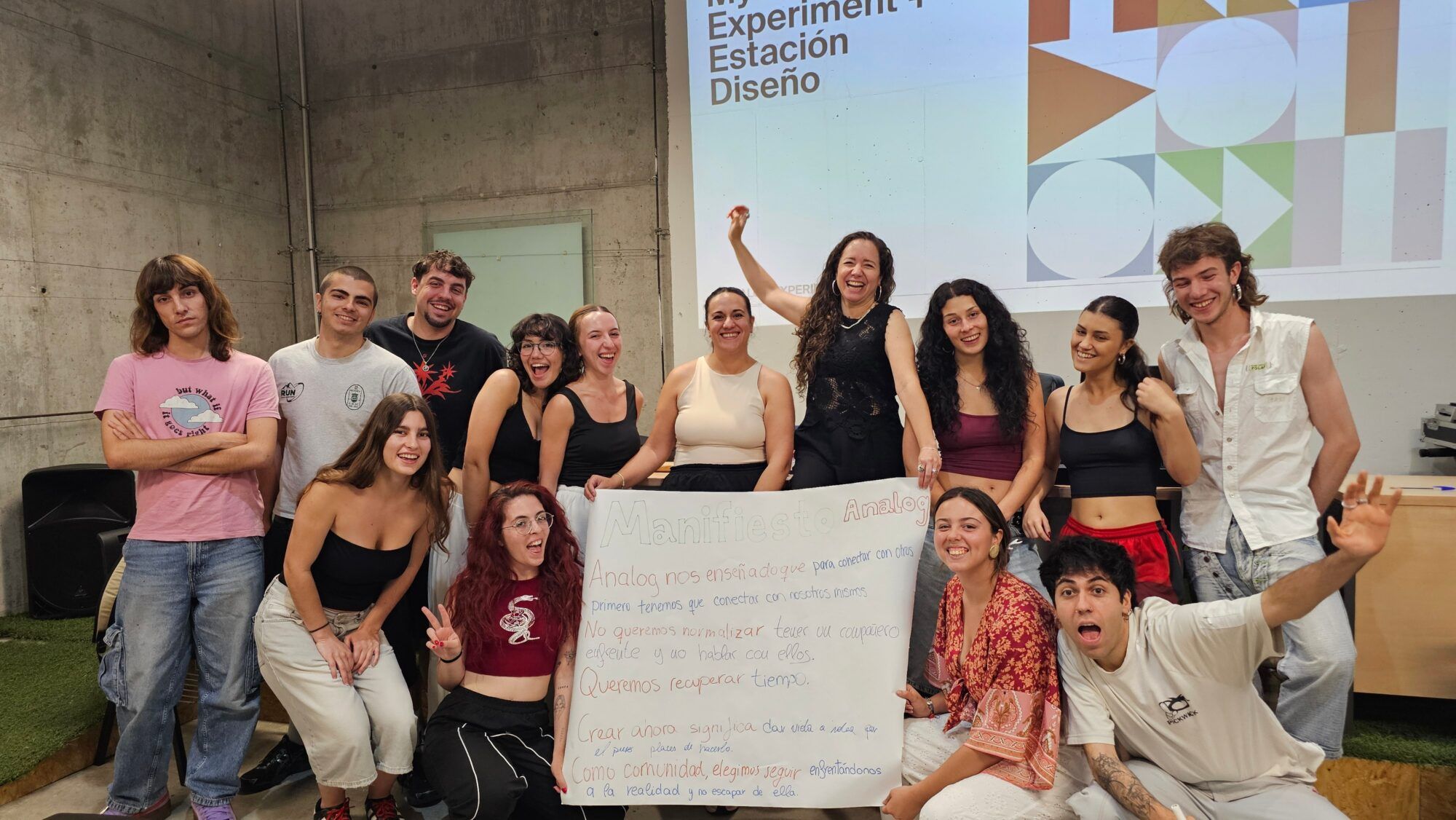 cierre de la fase 'Crear' de 'My Analog Experiment' por Carmen Chamorro